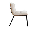Sunpan Abilene Dining Chair- Polo Club Muslin - Set of Two