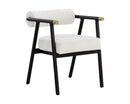 Sunpan Sova Dining Armchair - Copenhagen White