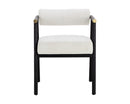 Sunpan Sova Dining Armchair - Copenhagen White
