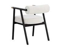 Sunpan Sova Dining Armchair - Copenhagen White