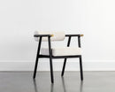 Sunpan Sova Dining Armchair - Copenhagen White