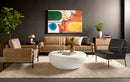 Sunpan Camus Sofa - Ludlow Sesame Leather