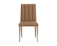Sunpan Wilbur Dining Chair in Milliken Cognac - Set of 2