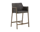 Sunpan Bernadette Counter Stool - Bravo Admiral / Kendall Grey