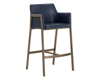 Sunpan Bernadette Barstool - Bravo Admiral / Kendall Grey