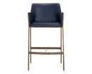 Sunpan Bernadette Barstool - Bravo Admiral / Kendall Grey