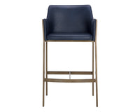 Sunpan Bernadette Barstool - Bravo Admiral / Kendall Grey