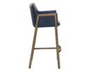 Sunpan Bernadette Barstool - Bravo Admiral / Kendall Grey