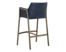 Sunpan Bernadette Barstool - Bravo Admiral / Kendall Grey