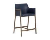 Sunpan Bernadette Counter Stool - Bravo Admiral / Kendall Grey