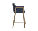 Sunpan Bernadette Counter Stool - Bravo Admiral / Kendall Grey