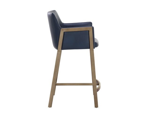 Sunpan Bernadette Counter Stool - Bravo Admiral / Kendall Grey