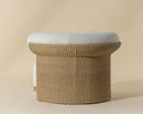 Sunpan Asos Lounge Chair - Louis Cream