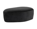 Sunpan Soraya Ottoman - Shadow Grey