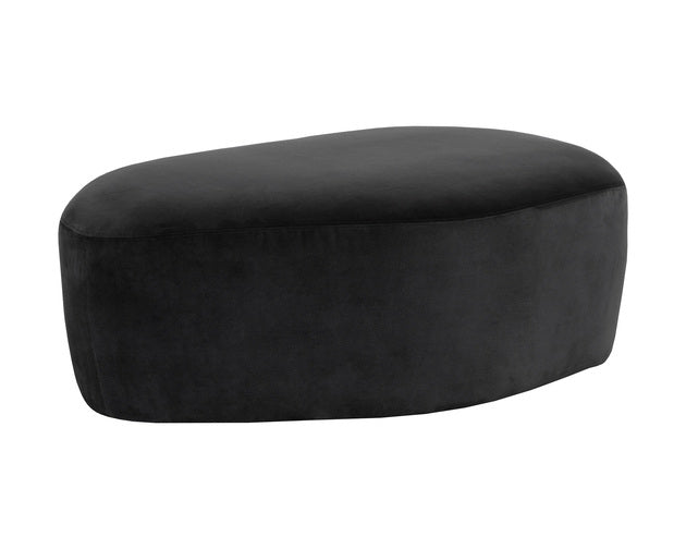 Sunpan Soraya Ottoman - Shadow Grey