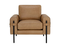 Sunpan Camus Armchair - Ludlow Sesame Leather