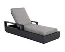 Sunpan Tavira Lounger - Lanikai Salt And Pepper