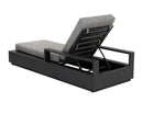 Sunpan Tavira Lounger - Lanikai Salt And Pepper
