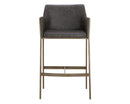 Sunpan Bernadette Barstool - Bravo Admiral / Kendall Grey