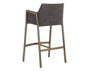 Sunpan Bernadette Barstool - Bravo Admiral / Kendall Grey