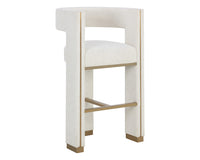 Sunpan Adamina Bar Stool Rhea in Light Barley