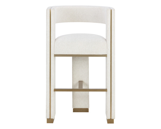 Sunpan Adamina Bar Stool Rhea in Light Barley