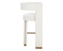 Sunpan Adamina Bar Stool Rhea in Light Barley