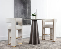 Sunpan Adamina Bar Stool Rhea in Light Barley
