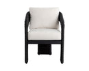Sunpan Pylos Dining Armchair - louis cream