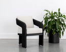 Sunpan Pylos Dining Armchair - louis cream