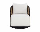 Sunpan Bora Swivel Lounge Chair - Louis Cream