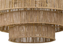 Sunpan Aalyssa Chandelier - Natural Jute and Black Jute