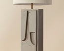 Sunpan Dirsan Table Lamp in Black / Taupe