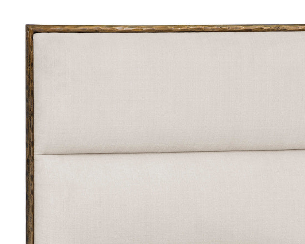 Sunpan Yasmine Bed - King - Zenith Alabaster