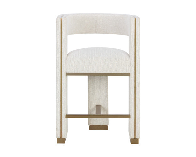 Sunpan Adamina Counter Stool Rhea in Light Barley