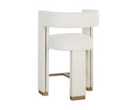 Sunpan Adamina Counter Stool Rhea in Light Barley