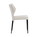 Sunpan James Stackable Dining Chair in City Beige / City Grey - Set of Two