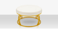 DecoScapes Elephant Ottoman Round