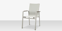 DecoScapes Tide Aluminum Sling Dining Arm Chair