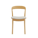 Greenington Hanna Chair Leather Seat, Wheat - Set of Two