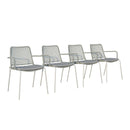 Internaitonal Home Miami Amazonia 4-Piece Chairs Set | Ideal for Outdoors and Indoors