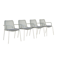 Internaitonal Home Miami Amazonia 4-Piece Chairs Set | Ideal for Outdoors and Indoors