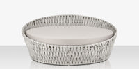 DecoScapes Aria 70" Round Aluminum Cushion Daybed
