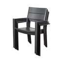 International Home Miami Atlantic Koningsdam 3 Piece Round Patio Dining Set