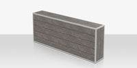 DecoScapes Mod Seat Structure - Slatted