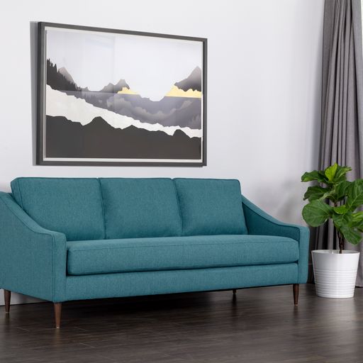 Sunpan Presley Sofa Liv Tropic / Limelight Honey