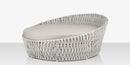 DecoScapes Aria 70" Round Aluminum Cushion Daybed