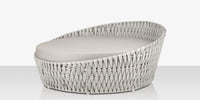DecoScapes Aria 70" Round Aluminum Cushion Daybed