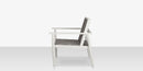 DecoScapes Furniture Danish Aluminum Sling Strap Lounge Chair