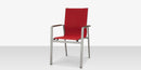 DecoScapes Tide Aluminum Sling Dining Arm Chair